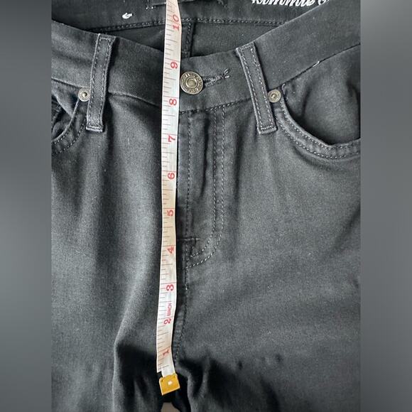 7 for all mankind kimmie crop contour waist skinny size 26 - Picture 13 of 16